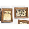 Image 2 : Three antique Chinese lacquered boxes, all hand painted and one divided for gaming counters plus sma
