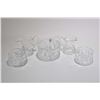 Image 1 : Selection of signed Waterford crystal including two pair of cream and open sugars and a Waterford cr