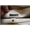 Image 4 : Two matching cream coloured vintage Tori Burch purses including cross body with chain strap and a ha