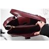 Image 3 : Vintage Cartier burgundy wine leather top handled satchel