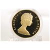 Image 2 : Canadian 1986 non- circulated $100 gold coin depicting a maple and an olive branch by Toronto artist