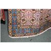 Image 2 : 100% handmade Iranian Ardebil carpet runner with overall geometric design and delicate light purple 