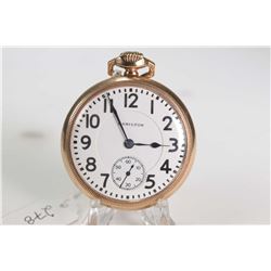 Hamilton size 16, 21 jewel railroad 992 grade pocket watch. Model 2, serial no. 1739170 dates this w