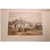 Image 14 : Antique volume of William Simpson's "The Seat of War in the East" first series bound folio of hand c