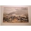 Image 19 : Antique volume of William Simpson's "The Seat of War in the East" first series bound folio of hand c