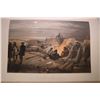 Image 30 : Antique volume of William Simpson's "The Seat of War in the East" first series bound folio of hand c
