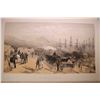 Image 34 : Antique volume of William Simpson's "The Seat of War in the East" first series bound folio of hand c