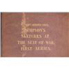 Image 3 : Antique volume of William Simpson's "The Seat of War in the East" first series bound folio of hand c