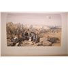 Image 43 : Antique volume of William Simpson's "The Seat of War in the East" first series bound folio of hand c