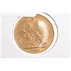 Image 1 : British 1911, 22kt gold full sovereign coin with George V on obverse George and the dragon on revers
