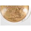 Image 2 : British 1911, 22kt gold full sovereign coin with George V on obverse George and the dragon on revers
