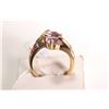 Image 3 : New old stock 14kt yellow gold, amethyst, tourmaline, tourmaline, citrine and diamond gemstone ring.