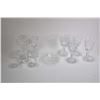 Image 1 : Selection of quality crystal six signed Royal Doulton wine glasses, one Royal Doulton larger wine gl
