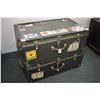 Image 1 : Two fibreglass and metal steamer trunks