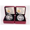 Image 1 : Two cased Royal Canadian Mint collector coins including 2017, $20 dollar, 31.39 gram .99.99% fine si
