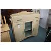 Image 1 : Deco era painted kitchen cabinet with single glazed door