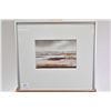 Image 4 : Selection of George Weber artwork including original watercolour painting titled "Winter Feed Lot, R