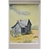 Image 2 : Three framed original watercolour including one still-life and two or rural building, all signed by 