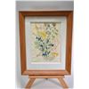 Image 7 : Three framed original watercolour including one still-life and two or rural building, all signed by 