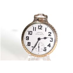 Hamilton size 16, 21 jewel pocket watch. Railroad grade 992B, model 5, serial no. C236867 dates this