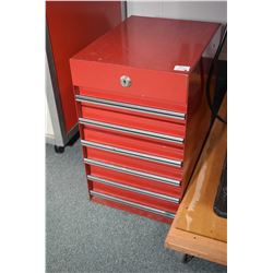 Six drawer tool box satellite