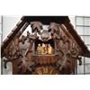 Image 2 : German made Black Forest Hones 8691T cuckoo clock, serial no. 72 PL 40 030, with carved horses and l