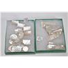Image 1 : Antique Chinese mother-of-pearl gaming counters including discs and panels, all intricately engraved