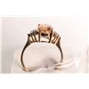 Image 2 : New old stock 10kt topaz gemstone and diamond accent ring