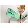 Image 3 : New old stock 10kt topaz gemstone and diamond accent ring