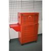 Image 1 : Mac Tools mechanics rolling chest and top box with some tools including wrenches, crow's feet, pulle