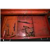 Image 7 : Mac Tools mechanics rolling chest and top box with some tools including wrenches, crow's feet, pulle