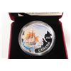 Image 2 : Three cased Royal Canadian Mint collector coins including 2012 H.M.S. Shannon $10, 99.99% pure fine 