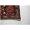 Image 2 : 100% handmade Iranian Hossien Abad area carpet with center medallion and highlights of red, cream, b