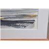 Image 5 : Three framed prints including an untitled limited edition of Inuit figure with animals pencil signed