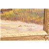 Image 3 : Gilt framed oil on canvas painting of a mountainscape by artist. C.Marra, 18 "X 24"