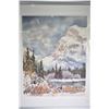 Image 2 : Framed original watercolour painting possibly titled "Across the Rockies" by artist Elaine Fleming 2
