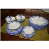 Image 1 : Selection of Royal Albert Dainty Blue china tableware including ten dinner plates, six luncheon plat