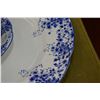 Image 2 : Royal Albert Dainty Blue china including 15" platter, lidded vegetable dish, gravy boat and tray, sa