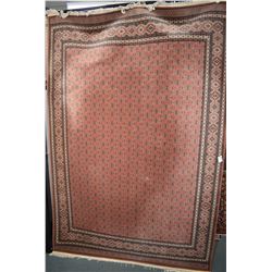 Belgium made 100% virgin worsted wool carpet by American Classics with overall geometric pattern in 
