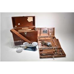 Selection of vintage boxed medical items including Brown-Buerger Cystoscope and a boxed The McCarthy