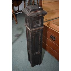 Antique wooden newel post 38" in height