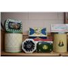 Image 1 : Shelf lot of vintage tins