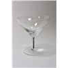 Image 2 : Twenty seven piece set of quality crystal stemware with black and colourless cased stems including w