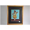 Image 3 : Four framed pictures including batik original and as large framed fantasy airship "The Last Voyage"