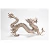 Image 3 : White metal Oriental dragon 9 1/2" in length