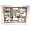 Image 1 : Framed collage of black and white photos labelled "North-western Utilities Ltd, Edmonton, Alberta" i