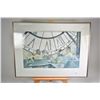Image 2 : Four framed original artworks, various themes