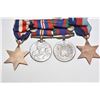 Image 3 : Four WWII medals including Canadian Volunteer Services medal, The France and Germany Star and the