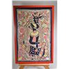 Image 3 : Eight pieces of framed artwork including batik originals etc.