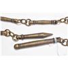 Image 3 : Heavy metal nine section chain whip and a replica gilt eagle Nazi dagger with sheath